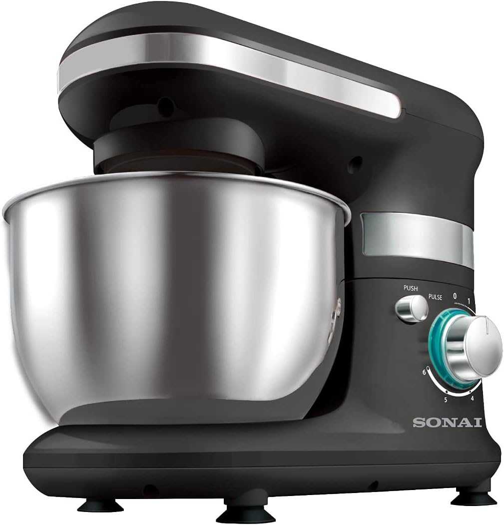 عجانة من سوناي SH-M770 لون اسود 600 وات - 6 سرعات 4 لتر